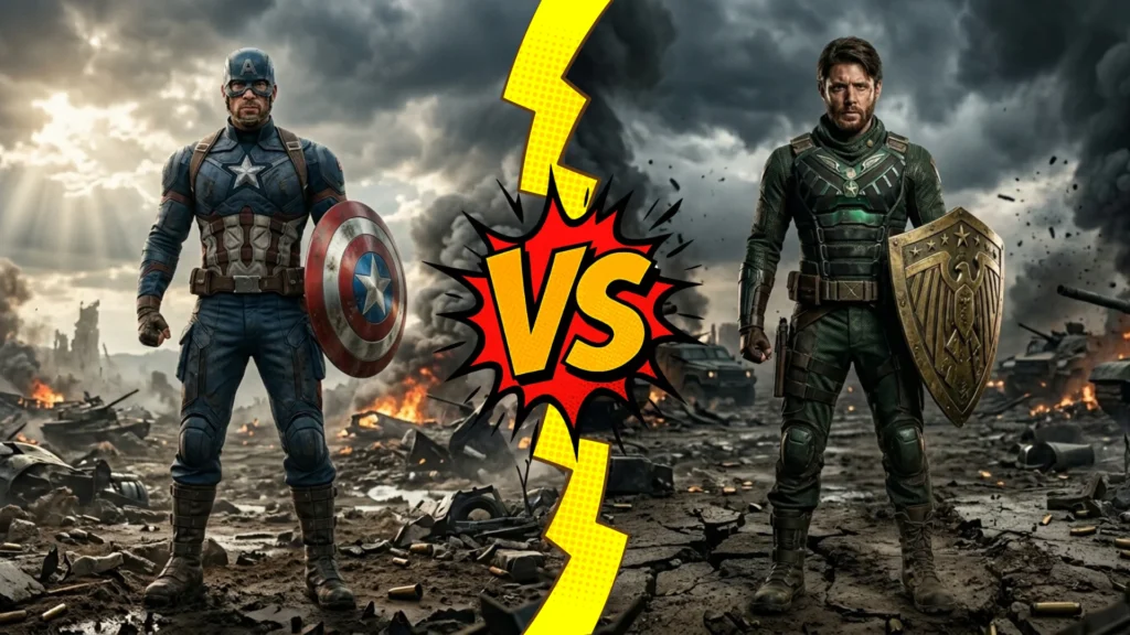 Captain America vs Soldier Boy