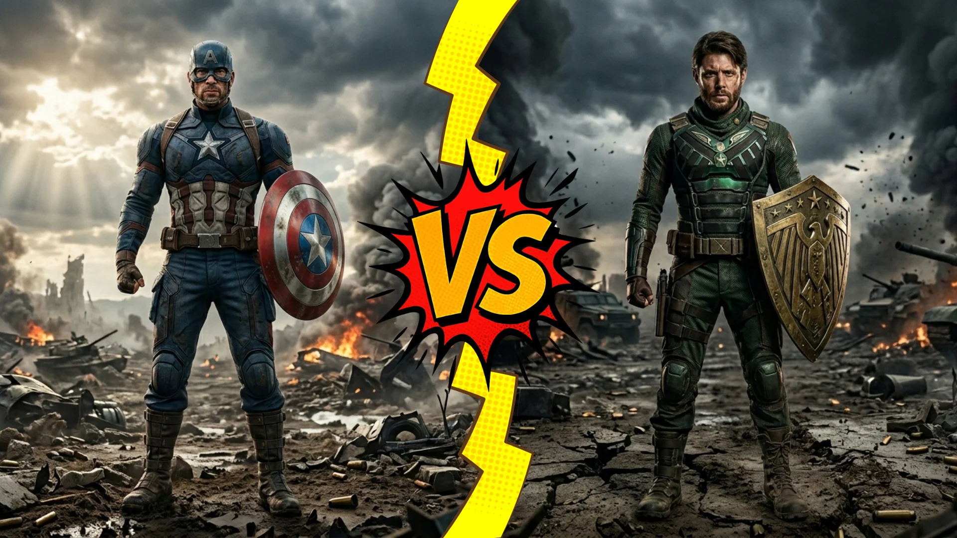 Captain America vs Soldier Boy