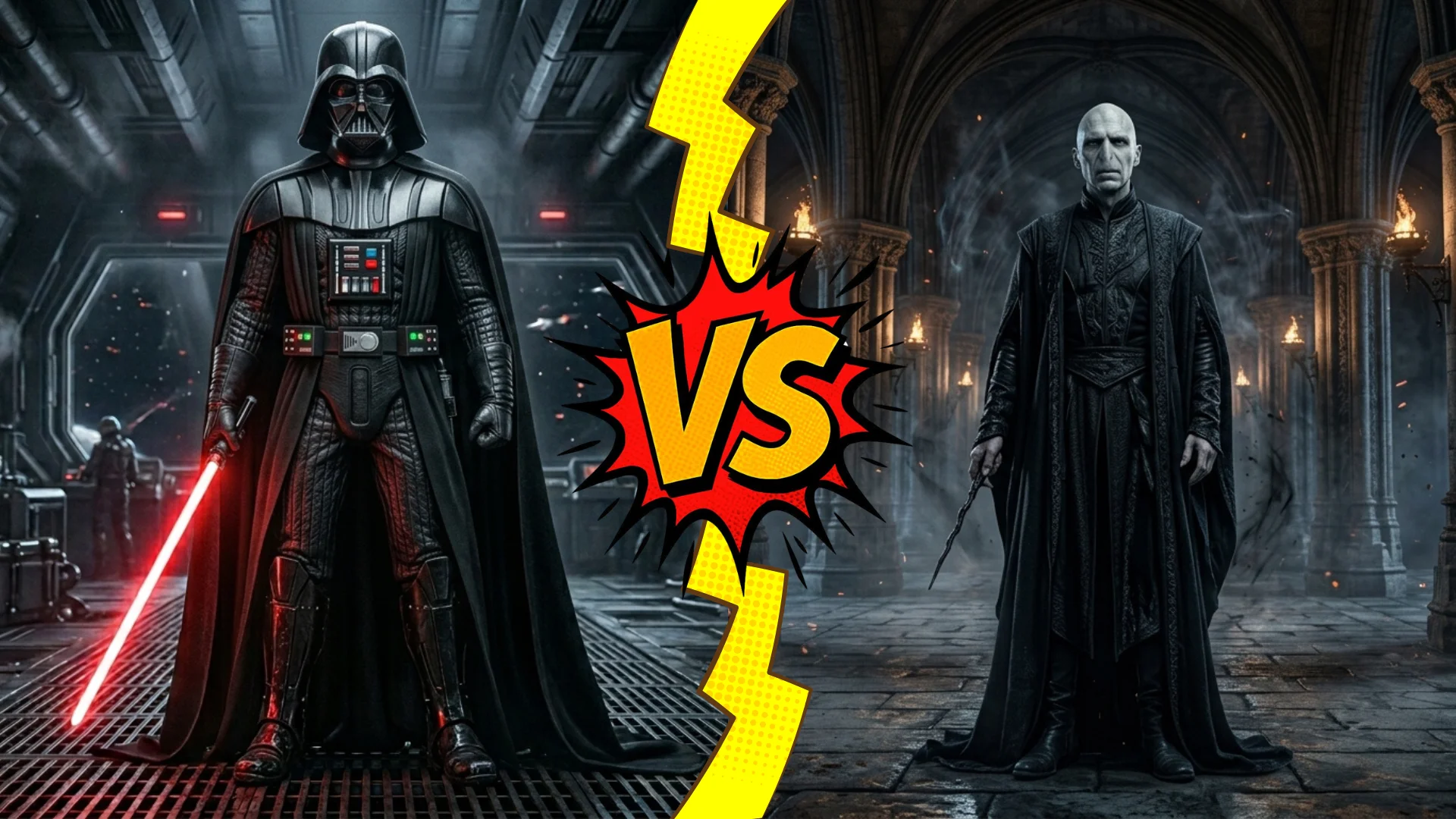 Darth Vader vs Voldemort
