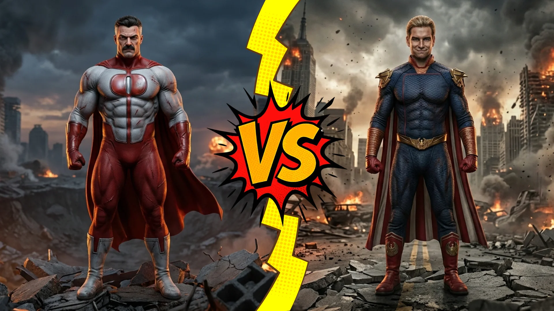 Omni-Man vs Homelander