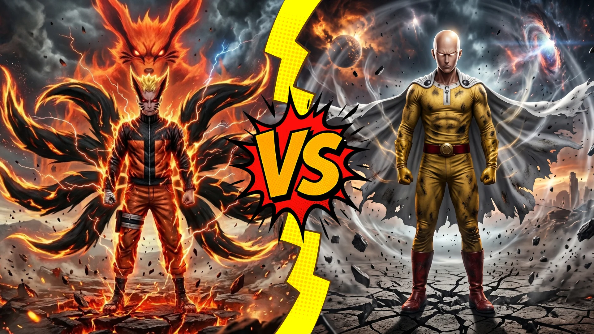 Saitama Vs Naruto