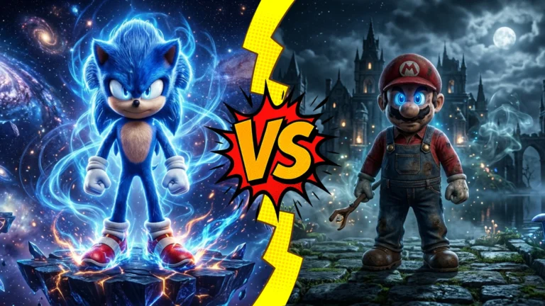 Sonic vs Mario