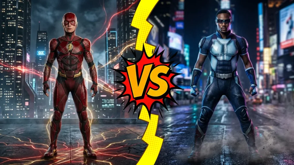 The Flash vs A-Train