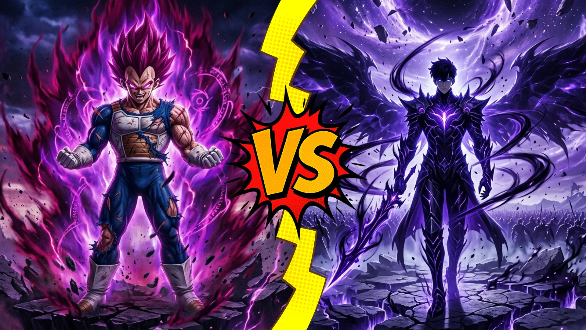 Vegeta vs Sung Jin-Woo