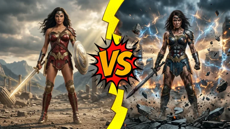 Wonder Woman vs Queen Maeve