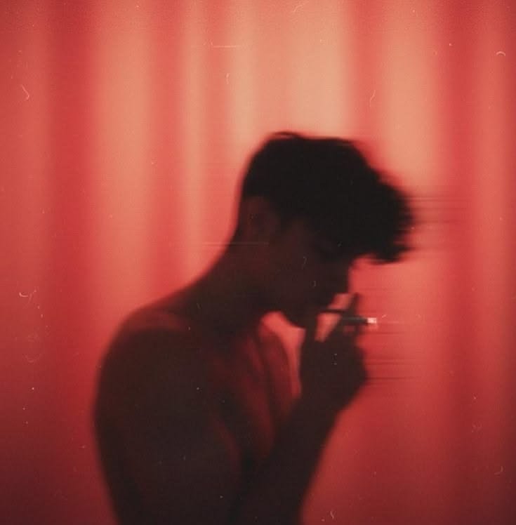 Aesthetic Red PFP For Boys
