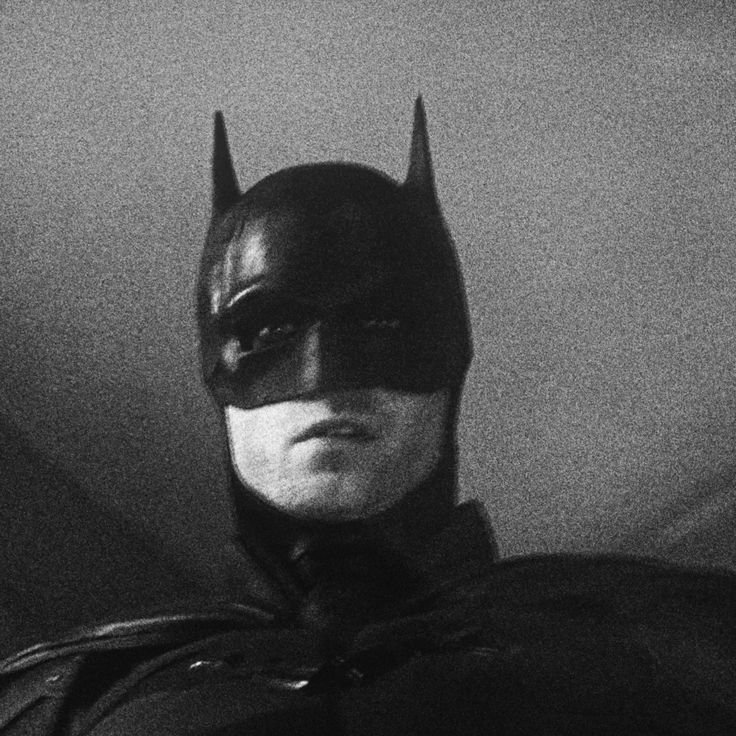 Black and White Batman PFP