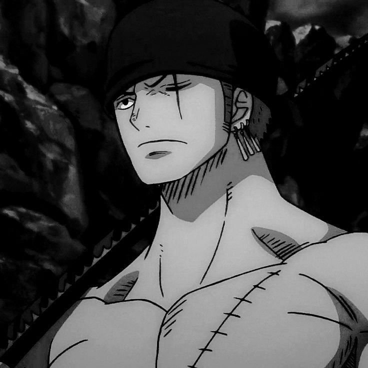 Black and White One Piece PFP