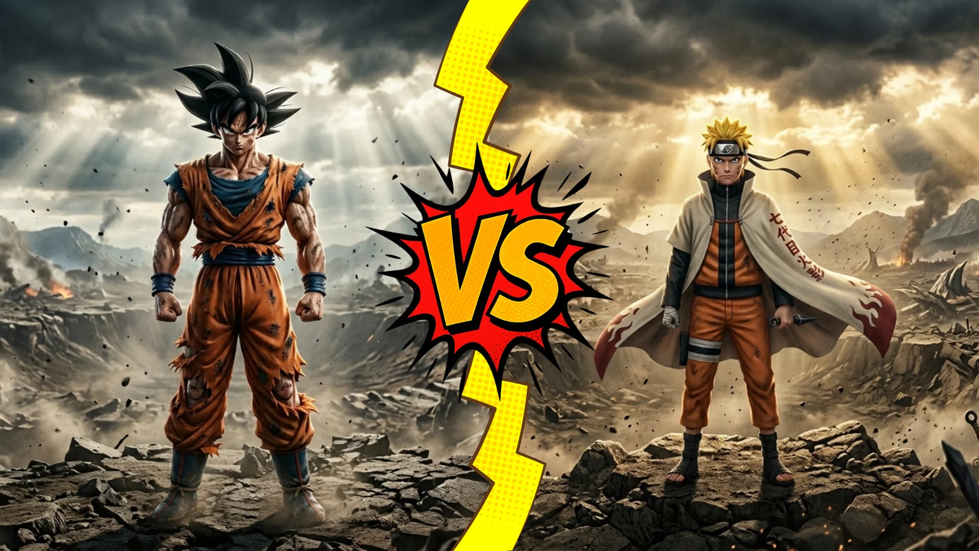 Goku vs Naruto