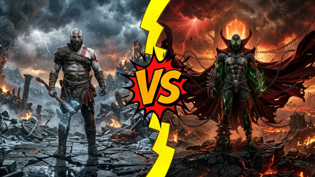 Kratos vs Spawn
