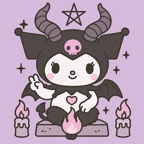The Black Jester Hood and Pink Skull Style