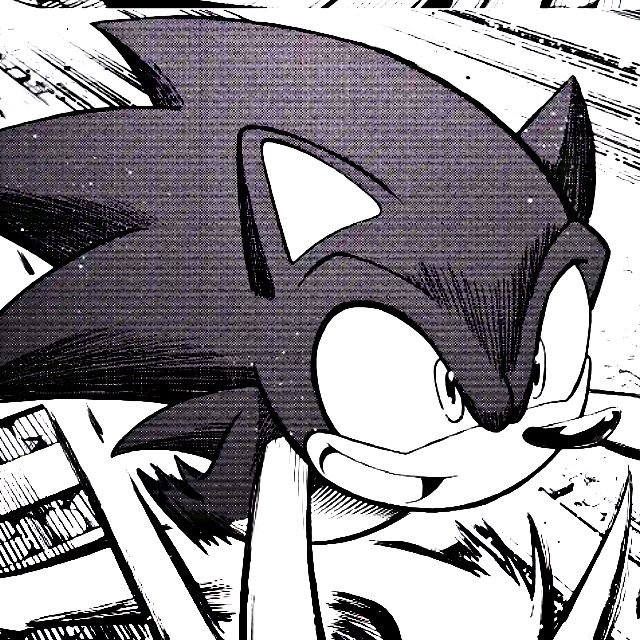 Manga Sonic PFP