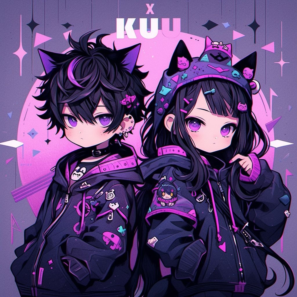 Matching Couple Kuromi PFP