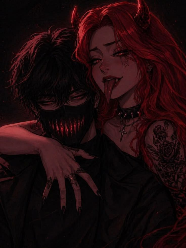 Matching Couple Red PFP