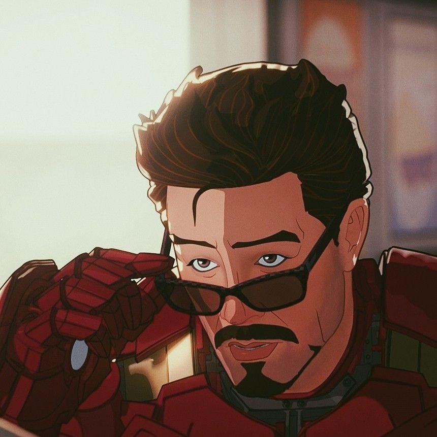 Anime-Style Iron Man PFPs