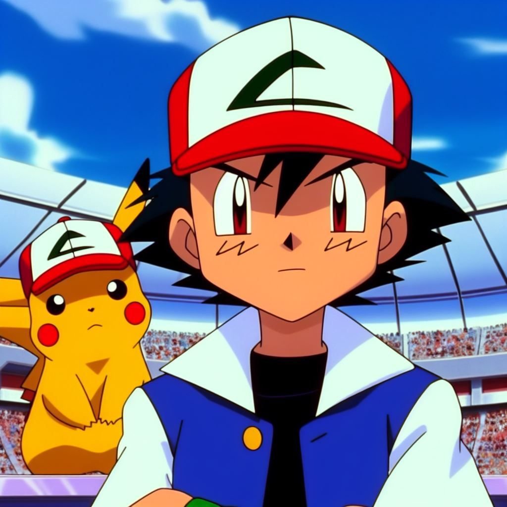 Ash & Classic Trainer Era Pokemon PFP