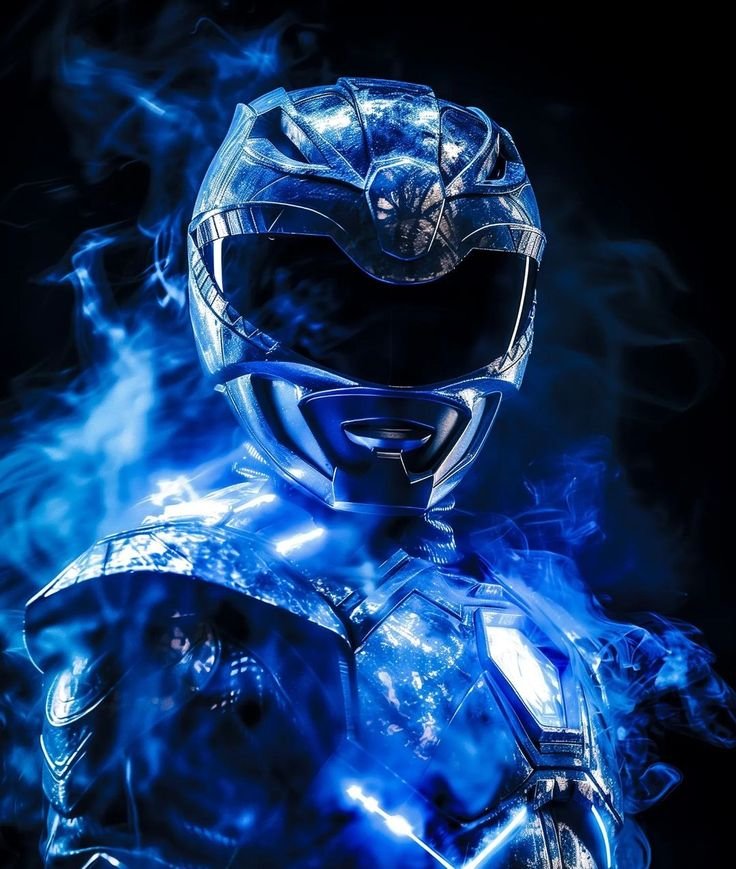 Black & Blue Power Rangers