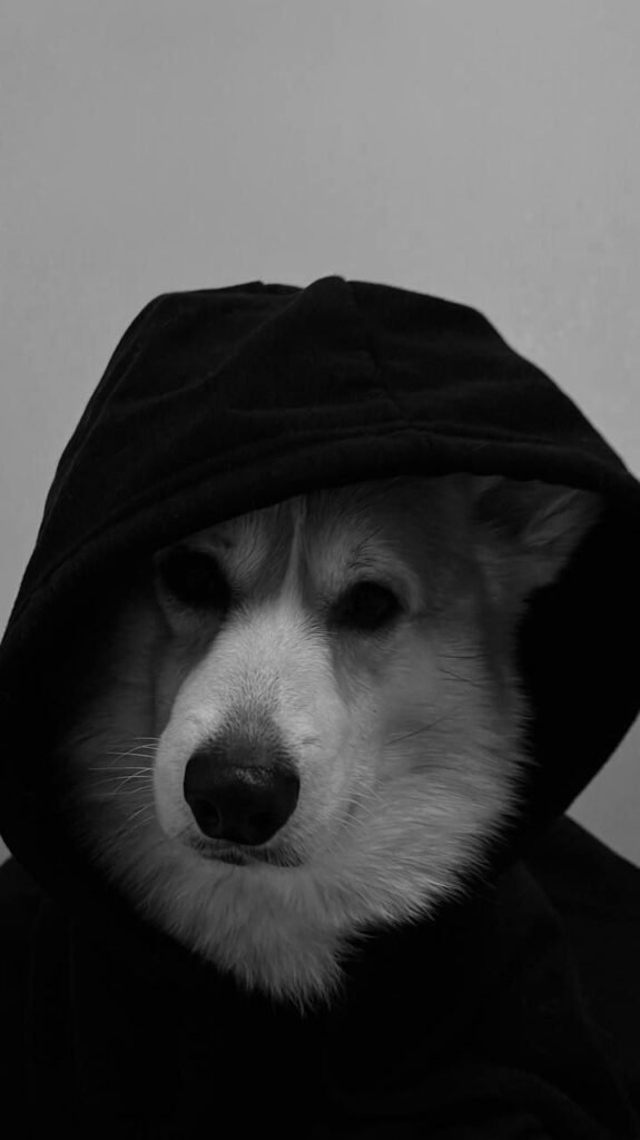 Black and White Dog PFPs