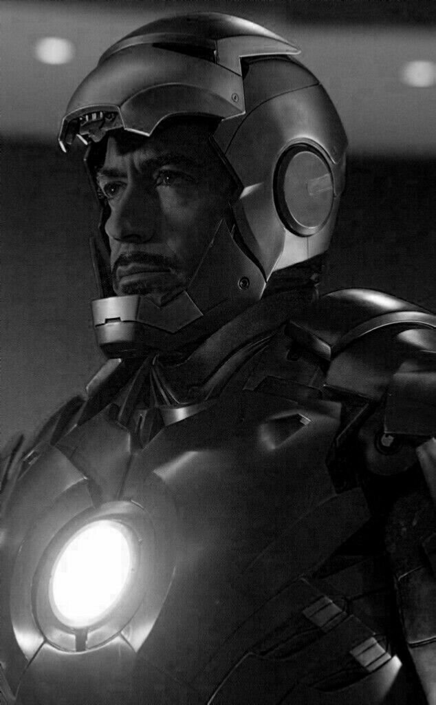 Black and White Iron Man PFPs