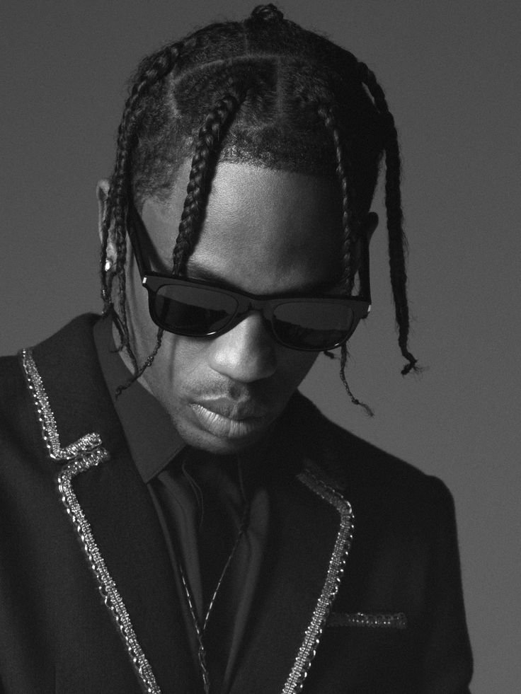 Black and White Travis Scott PFPs