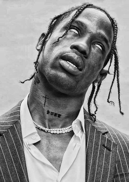 Black and White Travis Scott PFPs
