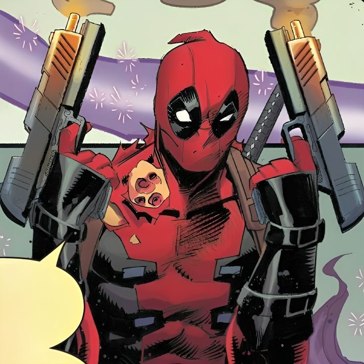 Classic Comic Deadpool PFP
