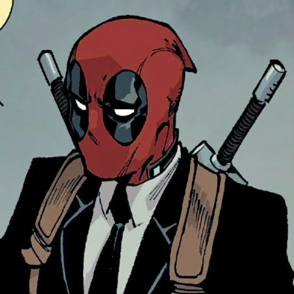 Classic Comic Deadpool PFP