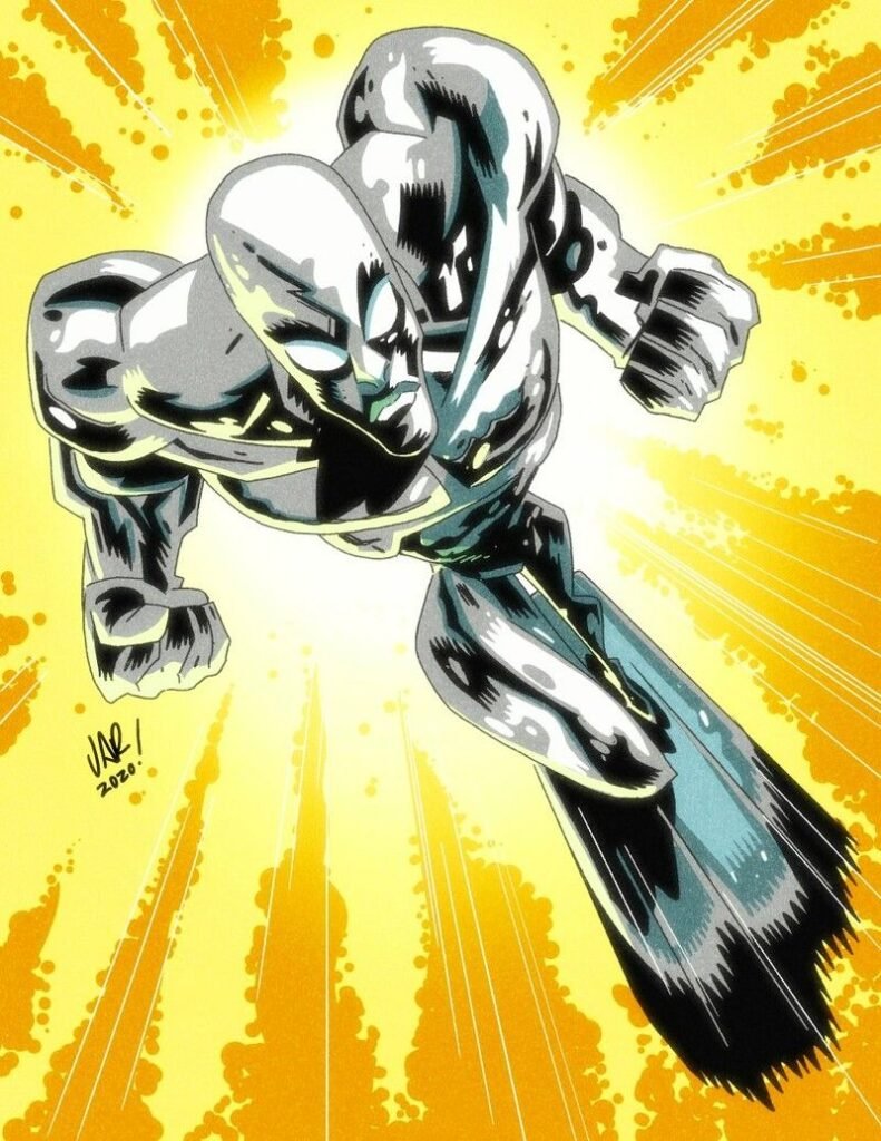 Classic Comic Silver Surfer PFP