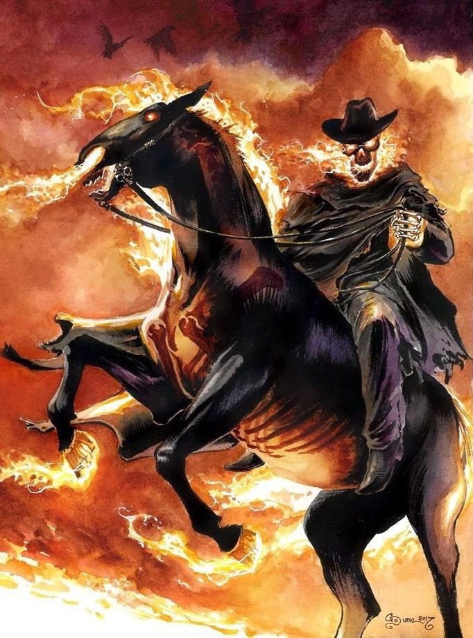 Cowboy Ghost Rider PFP