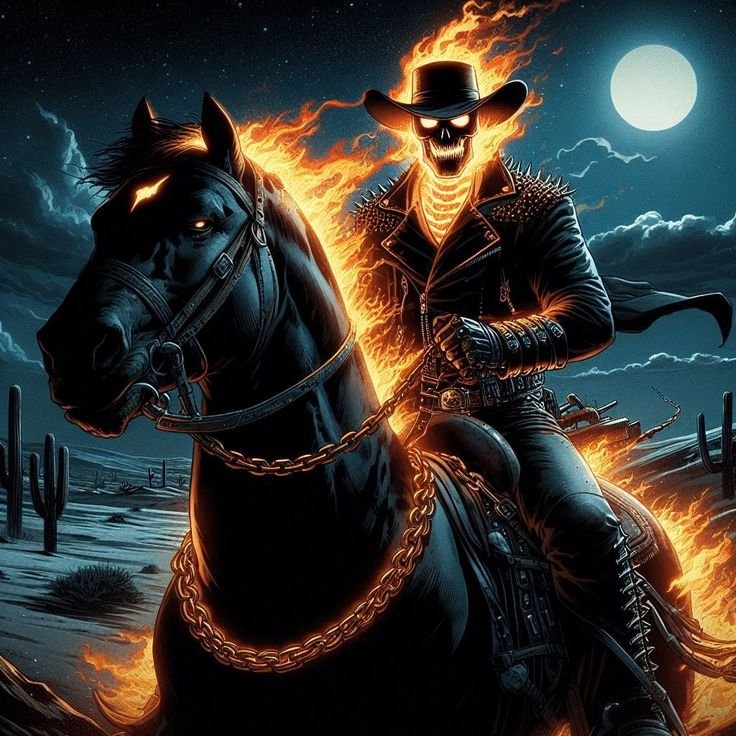 Cowboy Ghost Rider PFP