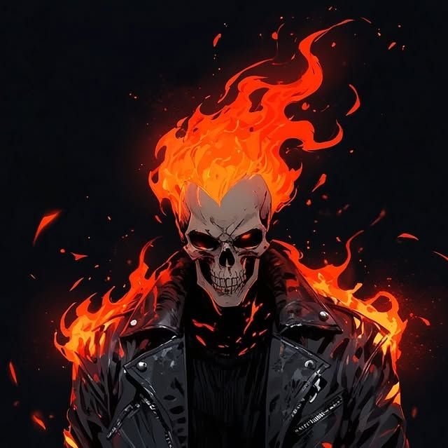 Cute Ghost Rider PFP