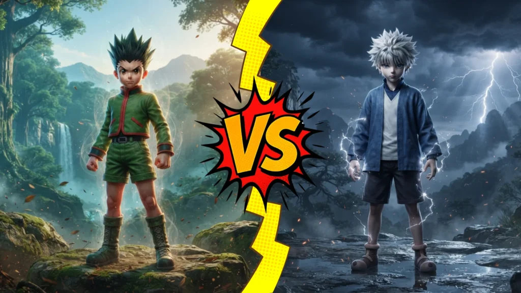 Gon vs Killua