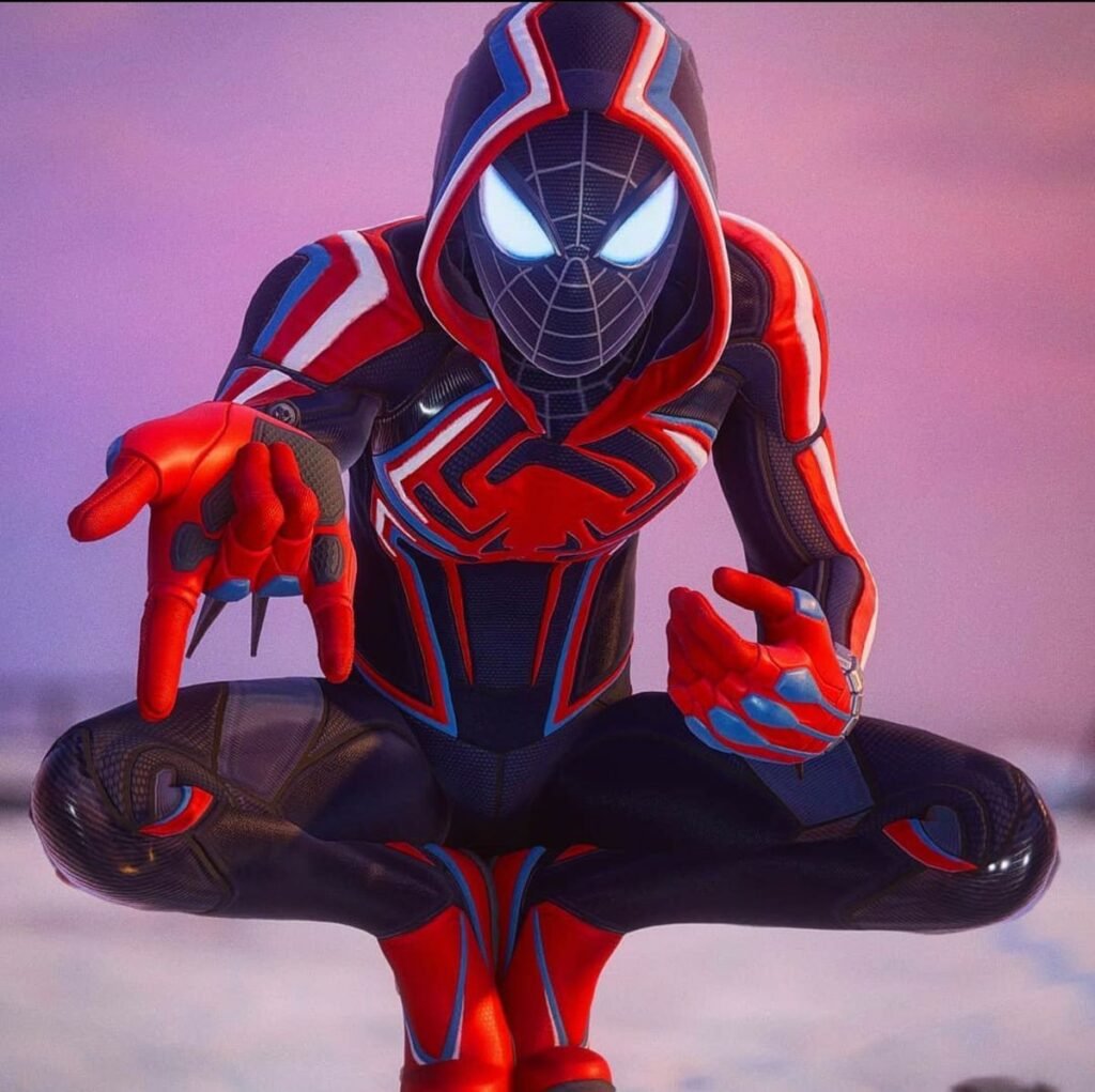 Into the Spider-Verse Suit PFP