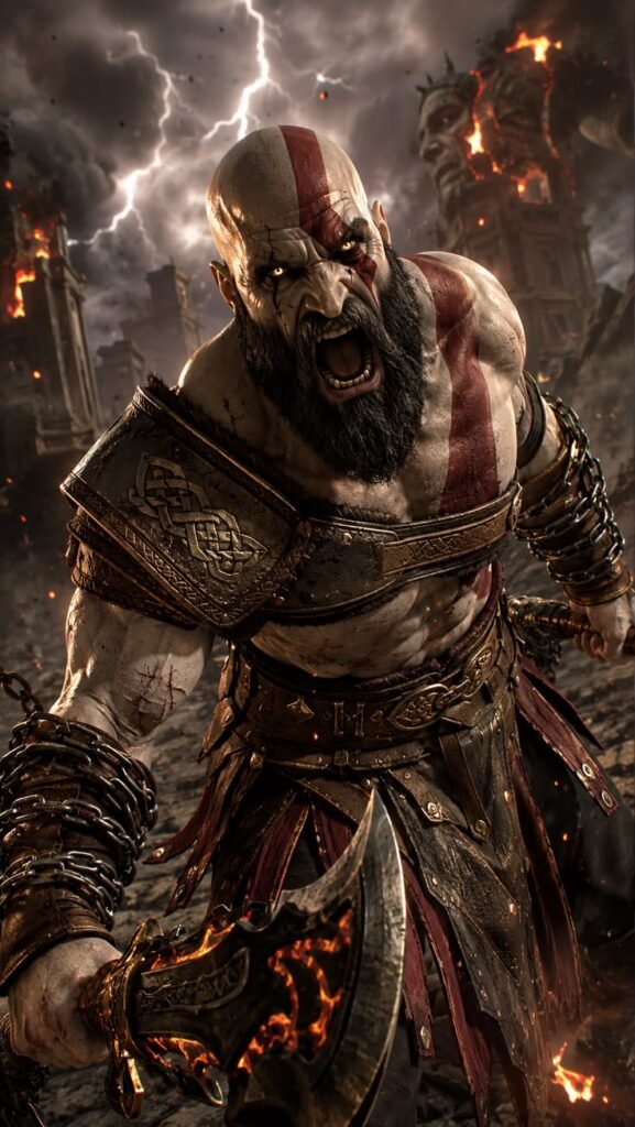Kratos Wallpaper PFP