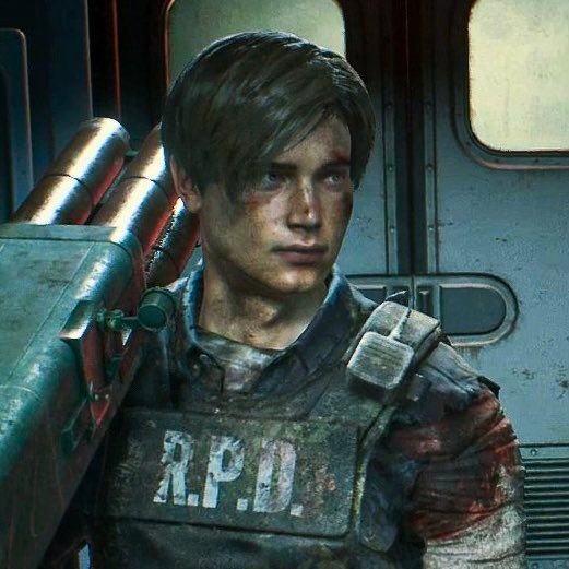 Leon Kennedy RE2 PFP The Rookie Cop Era