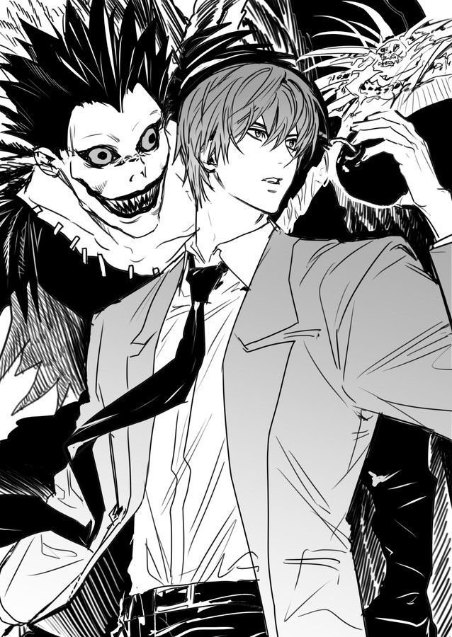 Manga Panel Light Yagami PFP
