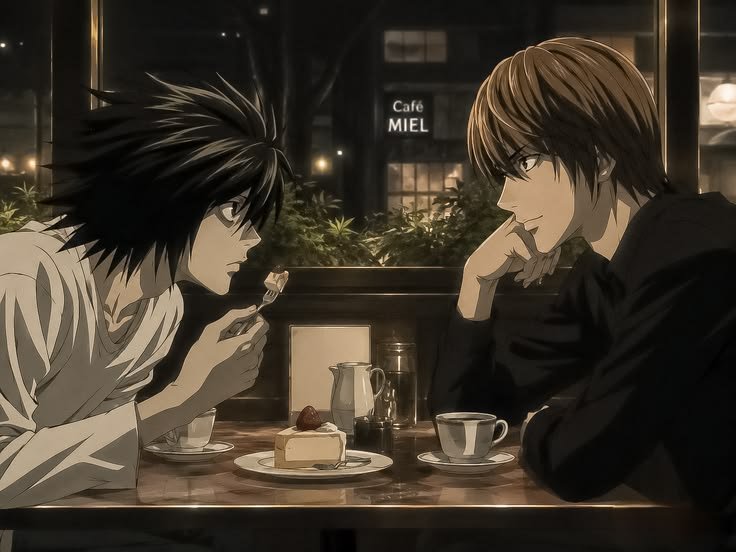 Matching Light Yagami & L PFP