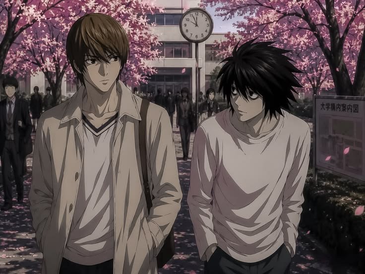 Matching Light Yagami & L PFP