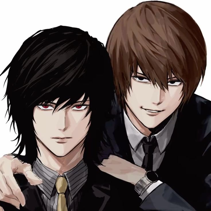Matching Light Yagami & L PFP