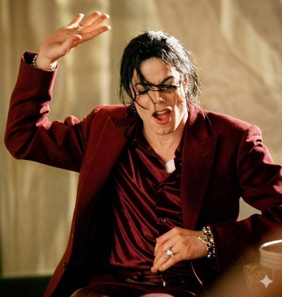 Michael Jackson Red Tribute PFP