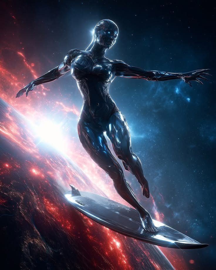 Silver Surfer Aesthetic PFP
