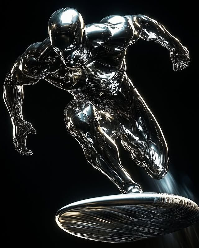 Silver Surfer Aesthetic PFP