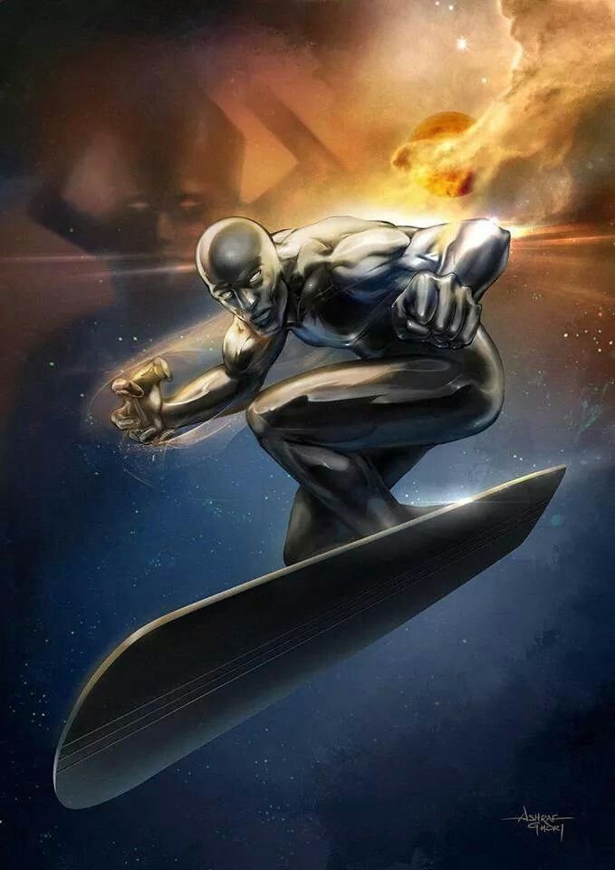 Silver Surfer Instagram PFP