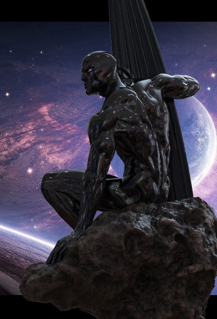 Silver Surfer TikTok PFP