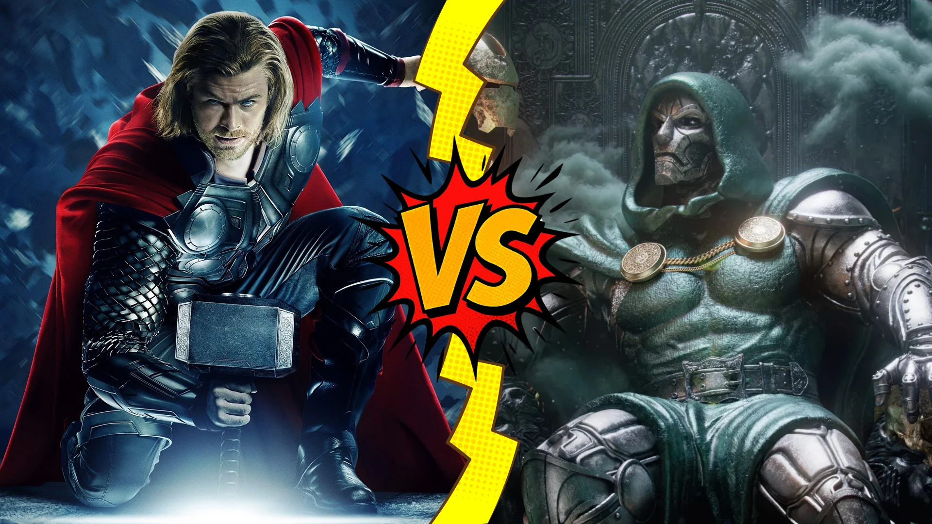 Thor vs Doctor Doom