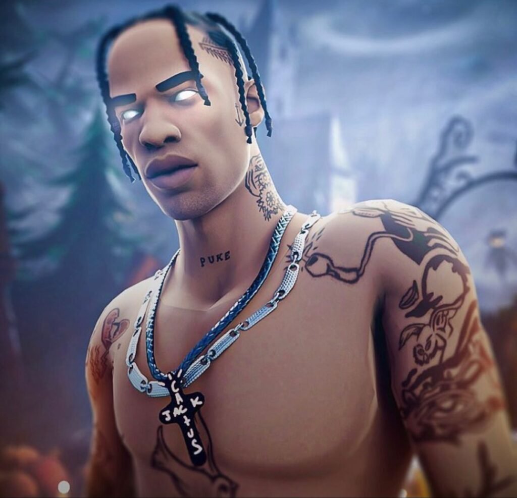Travis Scott PFP Fortnite