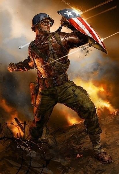 WWII Captain America — Steve Rogers' Original Look