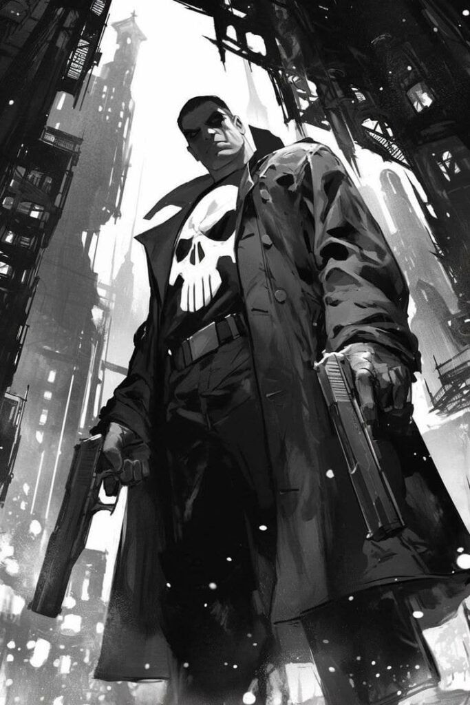 Wallpaper-Style Punisher PFPs