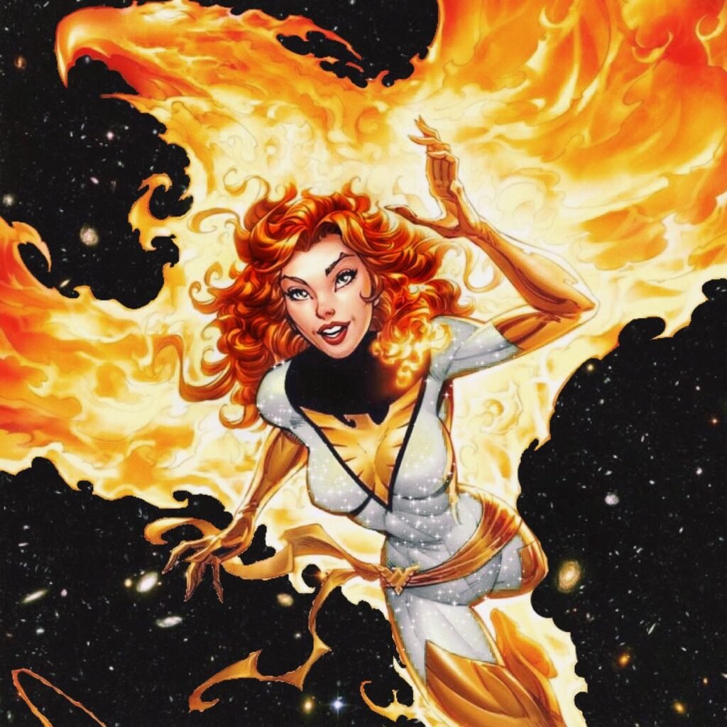 White Phoenix of the Crown Jean Grey PFP
