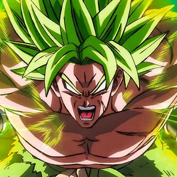 Aesthetic Broly PFP
